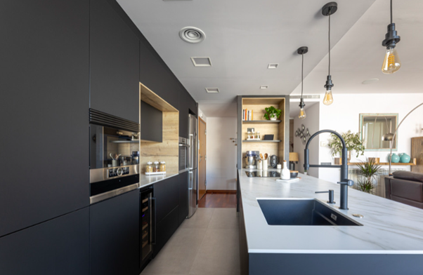 Black kitchens